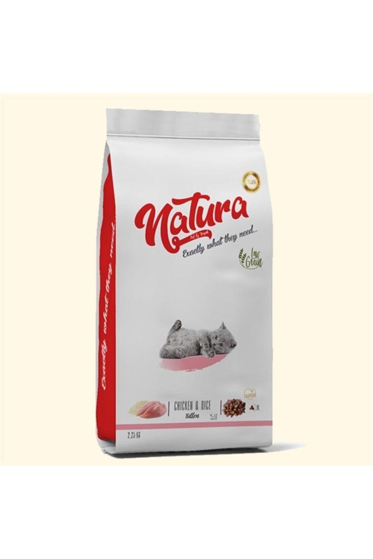 Düşük Tahıllı Yavru Kedi Başlangıç Maması Tavuk Pirinç 2,25 Kg