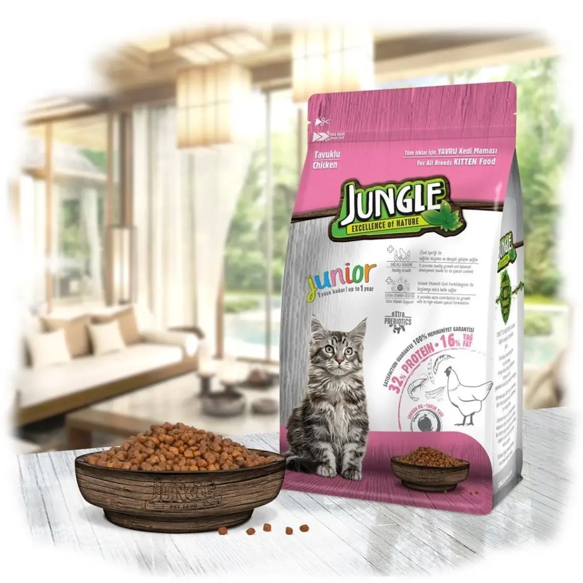 Jungle 500 Gr Tavuklu Yavru Kedi Maması