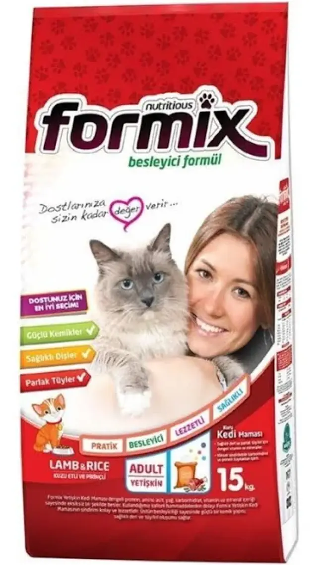 Formıx 15 kg Kuzulu Kedi Maması
