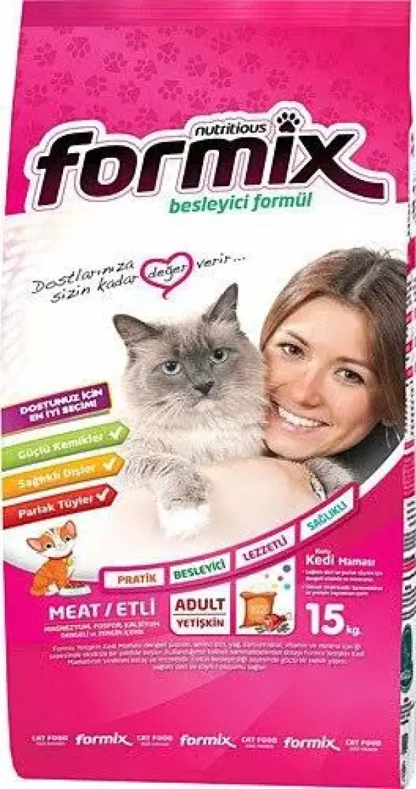 Formıx 15 kg Kuzulu Kedi Maması