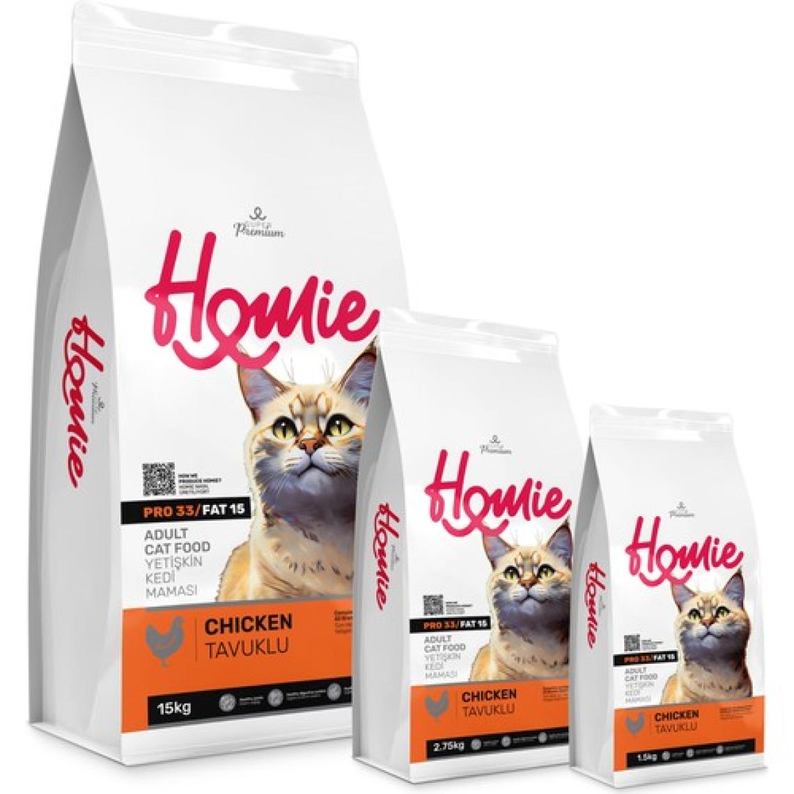 Homie Tavuklu Yetişkin Kedi Maması 15KG