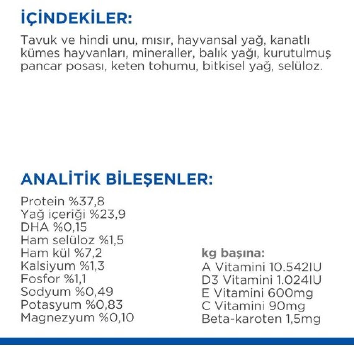 Hill's Kitten Tavuk Etli Yavru Kedi Maması 3 kg