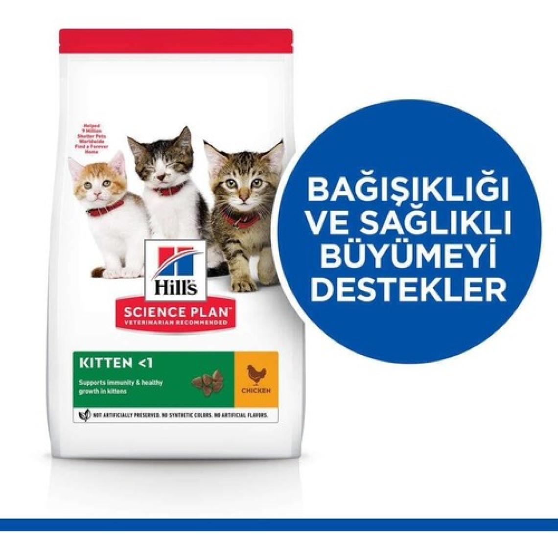 Hill's Kitten Tavuk Etli Yavru Kedi Maması 3 kg