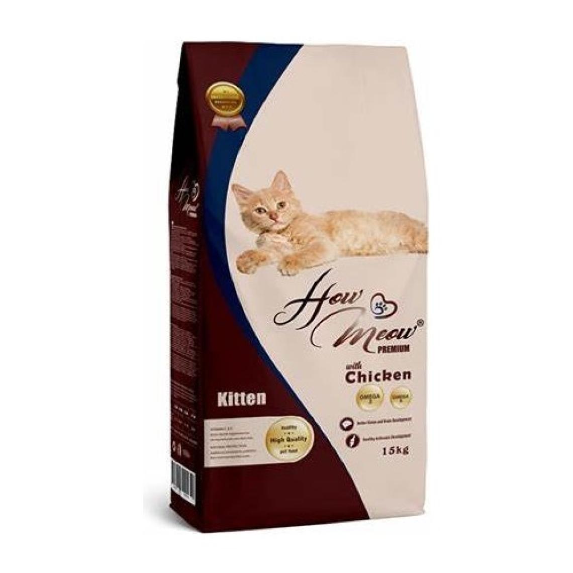 How Meow Premium Tavuklu Yavru Kedi Maması 15 kg