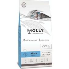 Molly Düşük Tahıllı Hipoalerjenik Tavuklu 2 kg Yavru Kedi Maması
