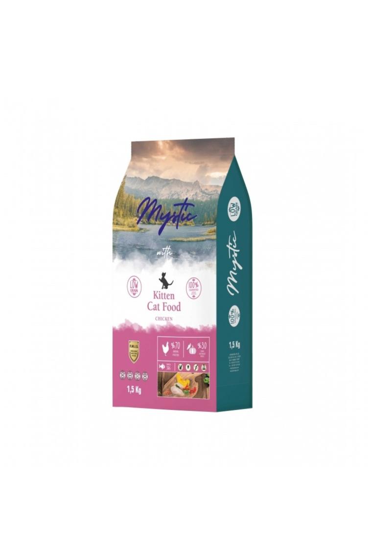 Mystic Az Tahıllı Tavuklu 1.5 kg Yavru Kuru Kedi Maması