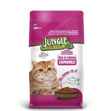 Jungle Sterilised Somonlu Kısırlaştırılmış 1.5 kg Yetişkin Kuru Kedi Maması