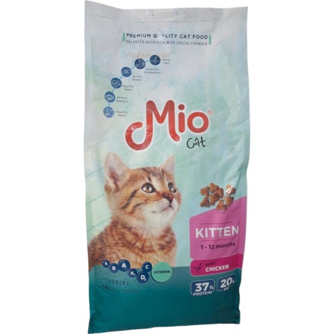 Mio Kitten / Yavru Kedi Tavuklu Kedi Maması 15 kg Kuru Mama Mio 15 kg Kitten Tavuklu (Yeni)