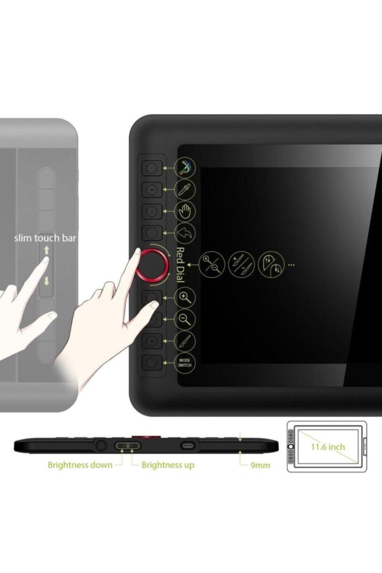 XP Pen Artist 12 Pro 11.6" IPS Grafik Tablet ve Stand (XP-PENART12PRO)