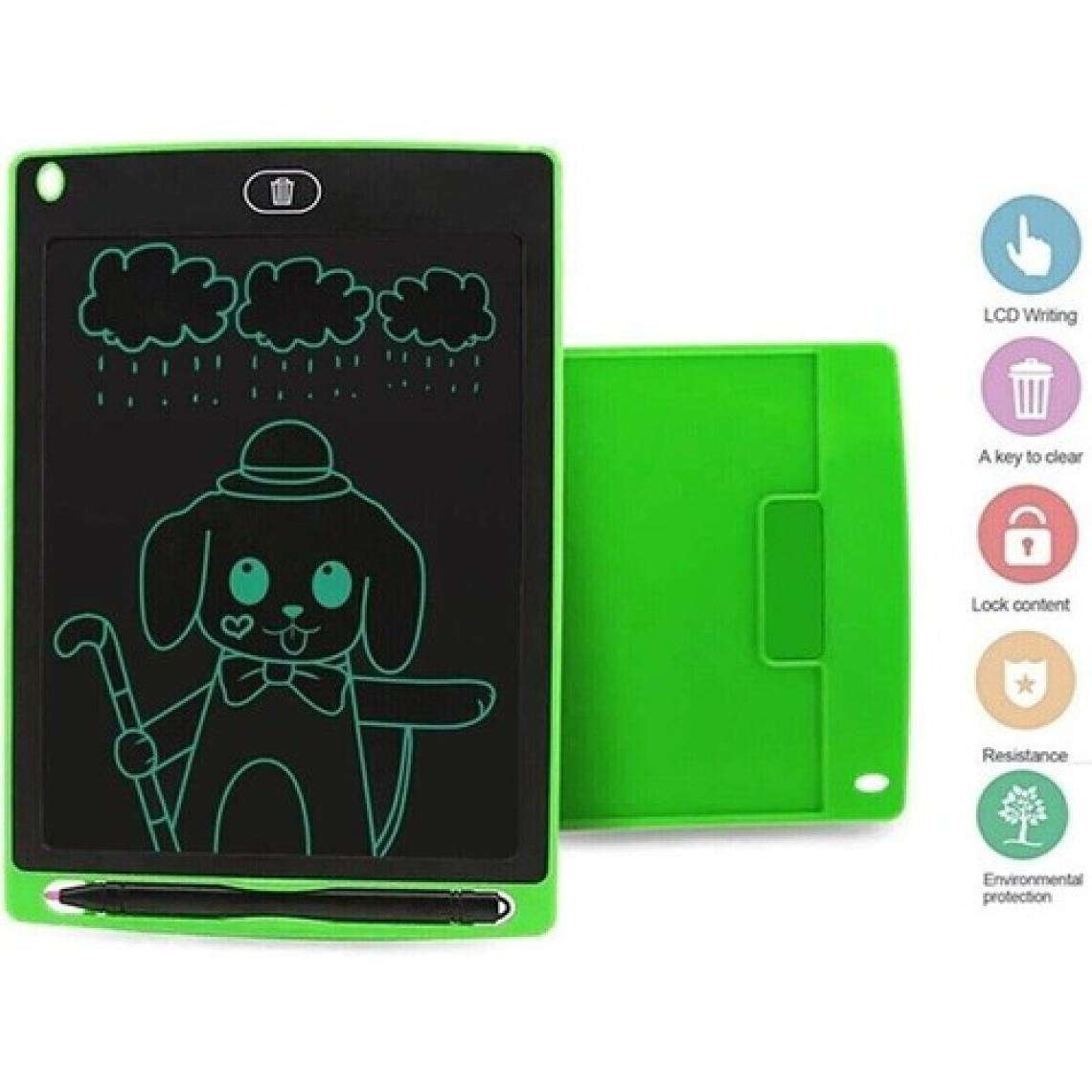Lisa Butik 12" Büyük Boy Dijital Çocuk Yazı Tahtası Grafik Çizim Tableti LCD 12" Inc Ekran
