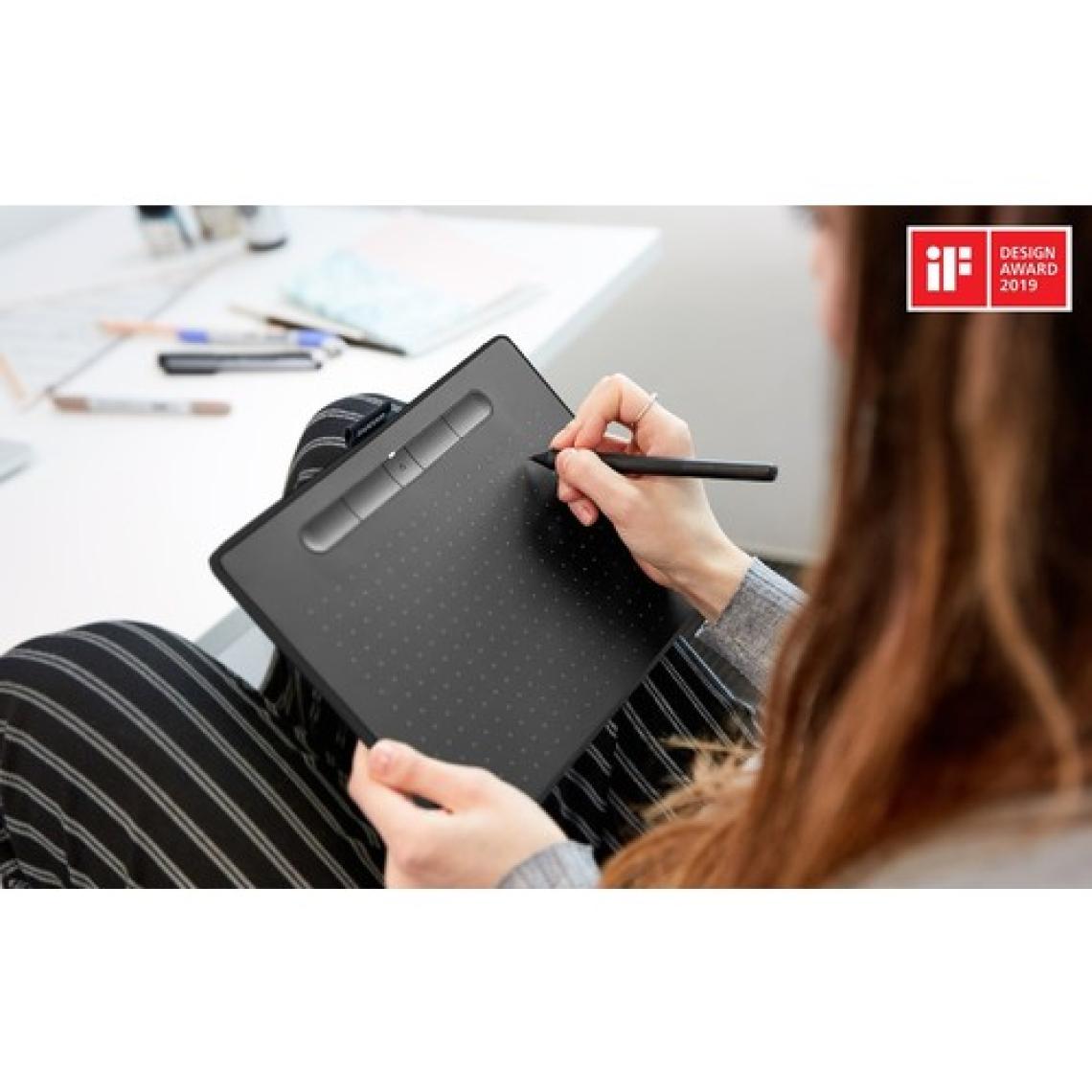 Wacom Intuos Medium 10.4 x 7.8inç 4096 Seviye Bluetooth Grafik Tablet (CTL-6100WLK)