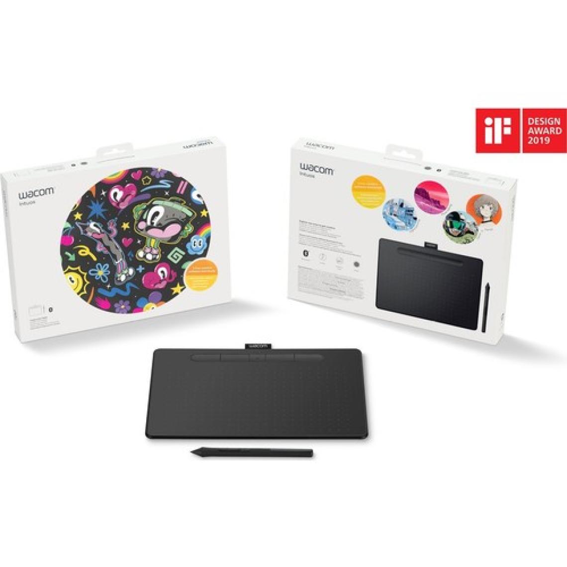 Wacom Intuos Medium 10.4 x 7.8inç 4096 Seviye Bluetooth Grafik Tablet (CTL-6100WLK)