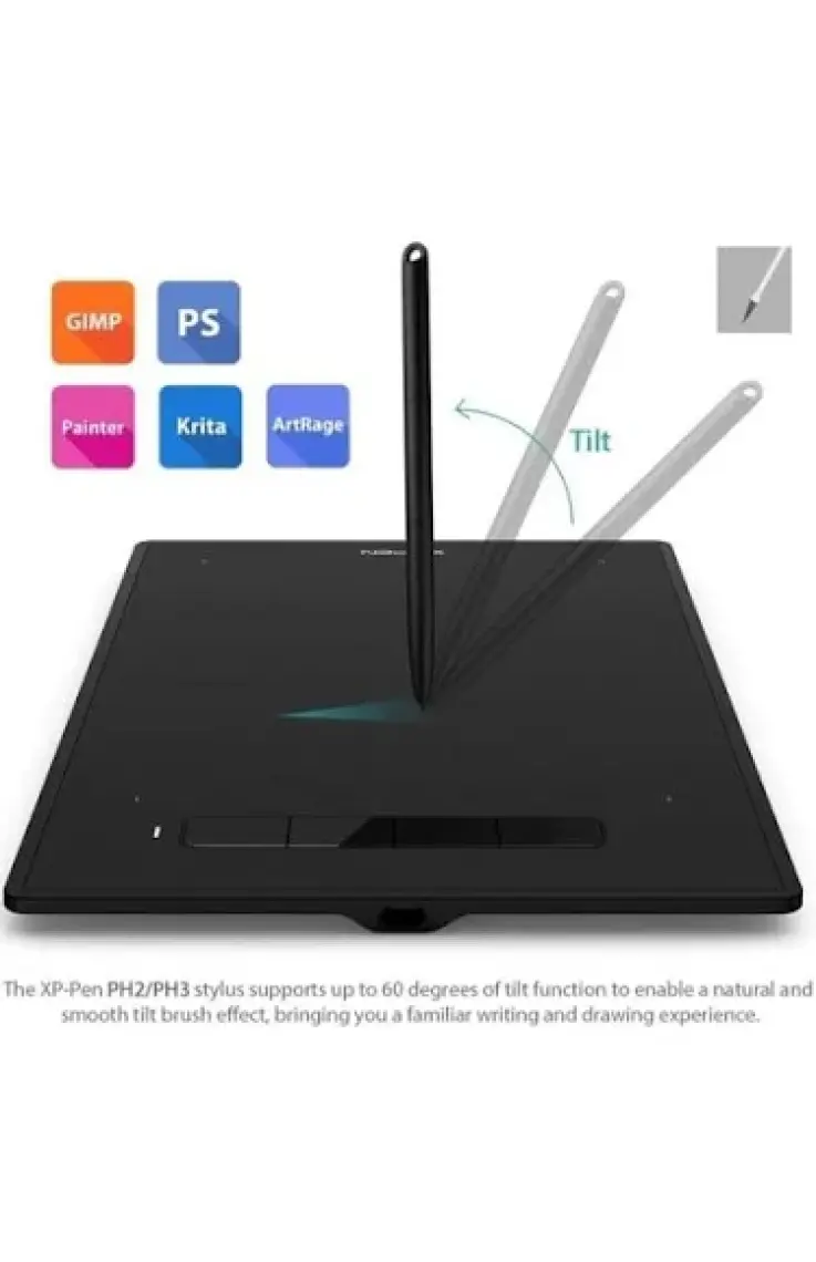 Xp-Pen G960S Plus 12.2x8.2 inc Grafik Tablet Dijital Silgi İçeriği