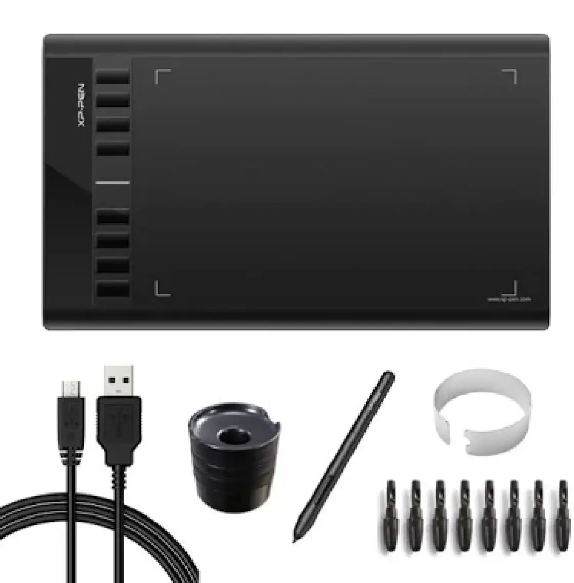 Xp-Pen Star03 V2 8192 Seviye 5080LPI Profesyonel Grafik Tablet