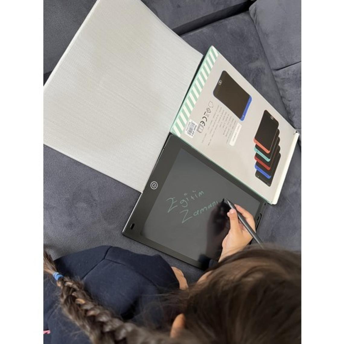 Blic Büyük Digital Çok Amaçlı Yazı Tahtası Grafik Çizim Tableti LCD 12" Inc Ekran Beyaz- Siyah Btb-5