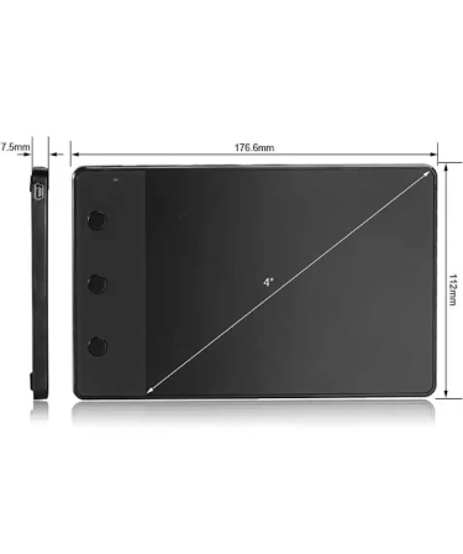 Huion Inspiroy H430P OSU Grafik Çizim Tableti