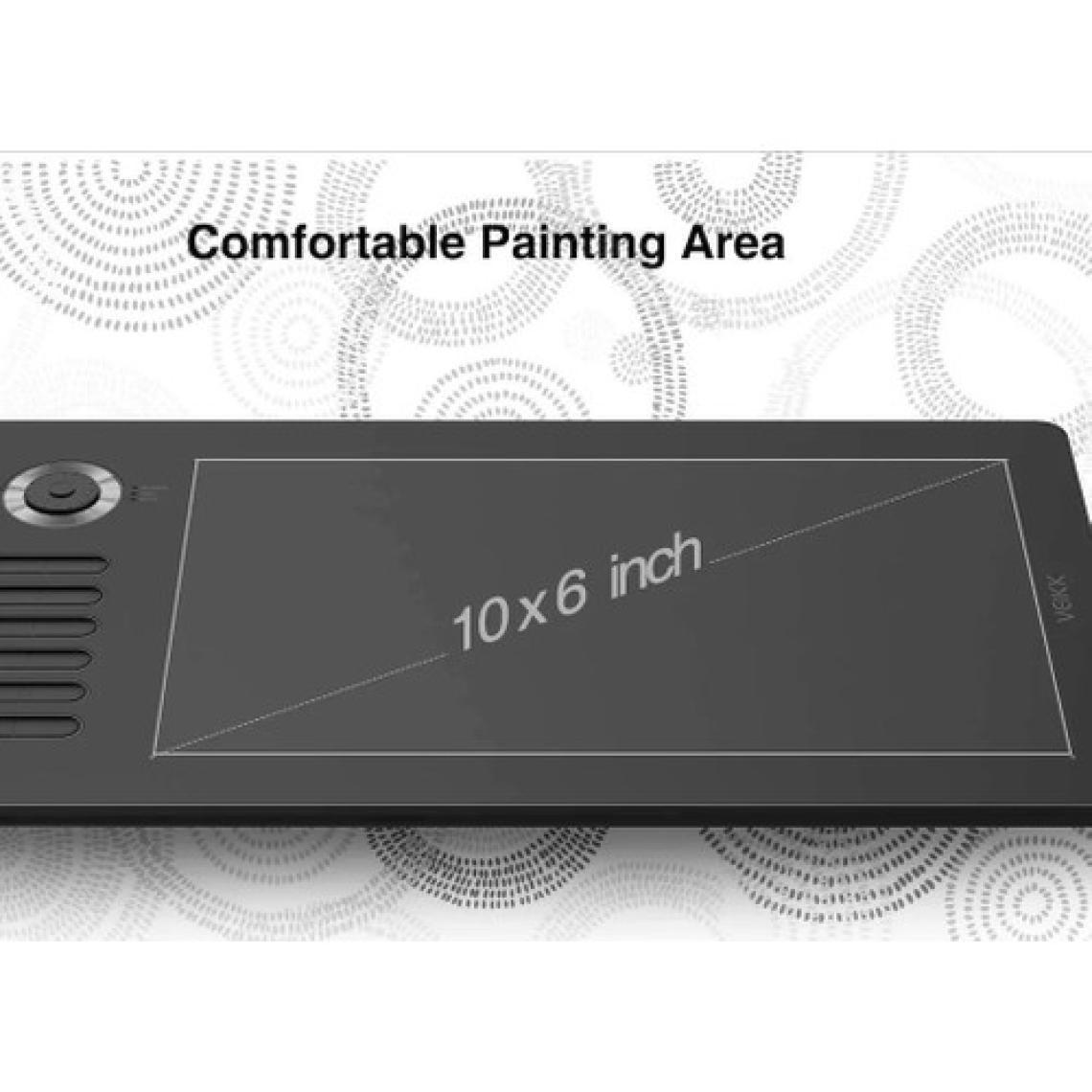 Veikk A15 Pro 8192 Levels Zoom Uyumlu 5080LPI Grafik Tablet+Kalem