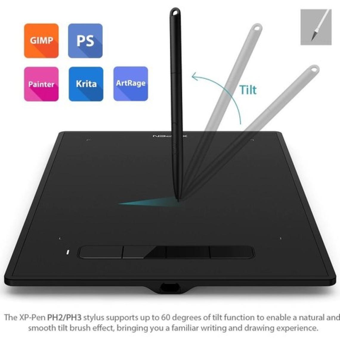 Xp-Pen G960S Plus 12.2x8.2 inc Grafik Tablet Dijital Silgi İçeriği