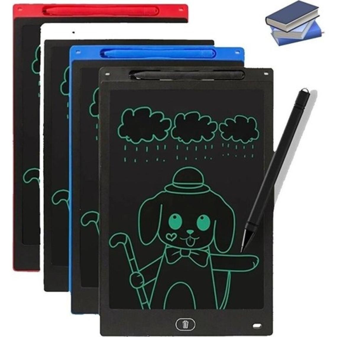 Nanopro Tablet LCD 8.5 Inç Dijital Kalemli Çizim Yazı Grafik Not Yazma Eğitim Tableti Karışık Renk