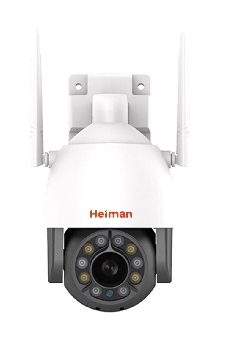 Hm-600 Wifi 3mp 360° Dönebilen Dış Ortam Gece Görüşlü Akıllı Güvenlik Kamerası - App Kontrol-