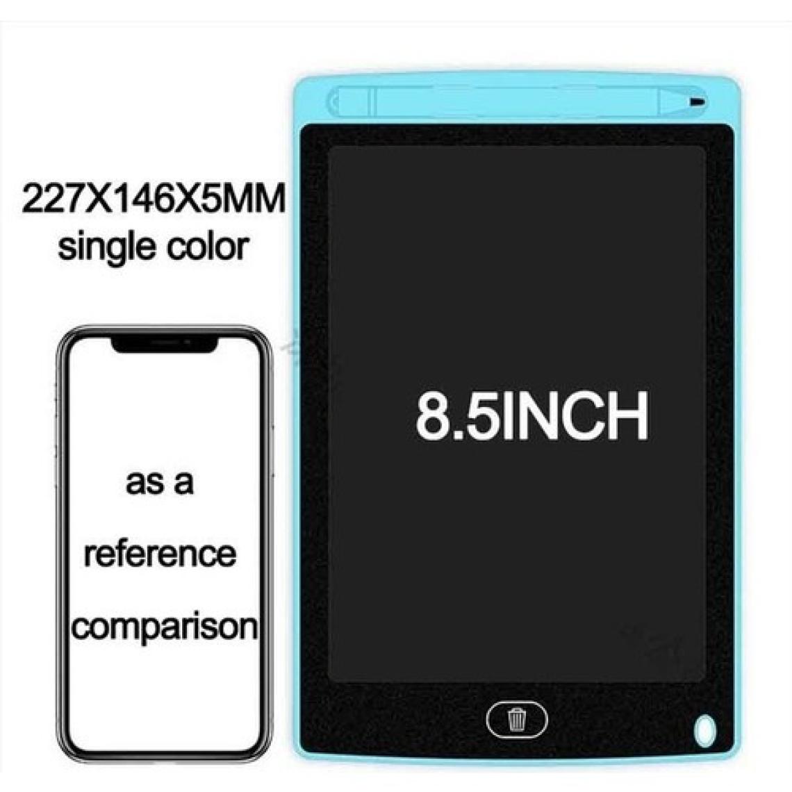 Bizimevde 8"5 Çocuk ve Yetişkinler Için LCD Yazı ve Resim Çizim Tablet ve Kalemi