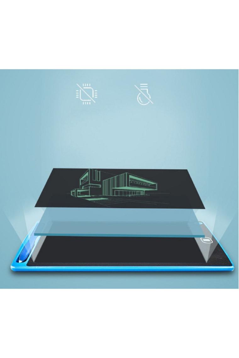 Şıktek 12&quot; Renkli Dijital Yazı Tahtası 12 Inc Grafik Tablet Dijital Not Tahtası Yaz-Sil Dijital Not Tahtası