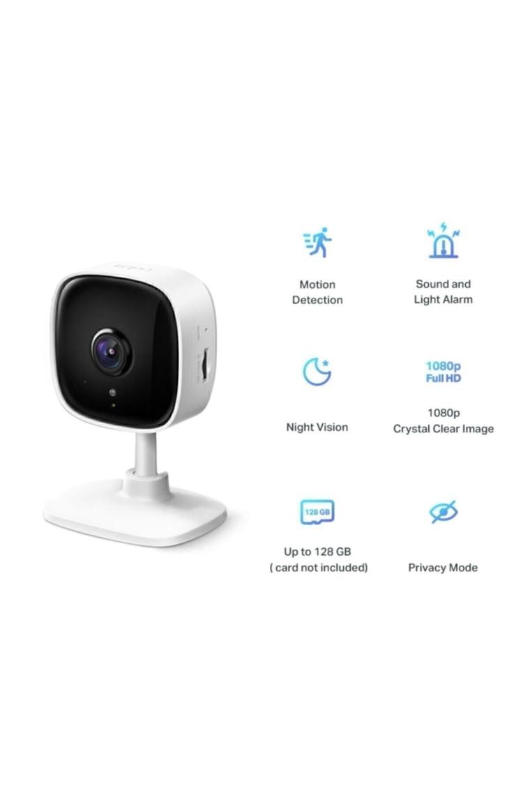 Tapo C100 Full Hd 1080p Gece Görüşlü 128 Gb Micro Sd Destekli Wi-fi Güvenlik Kamerası