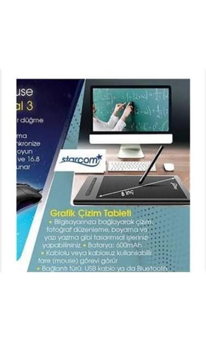 Starcom Grafik Çizim Tableti