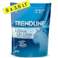 Trendline Silika Kristal Kedi Kumu 3,6L x 9 adet