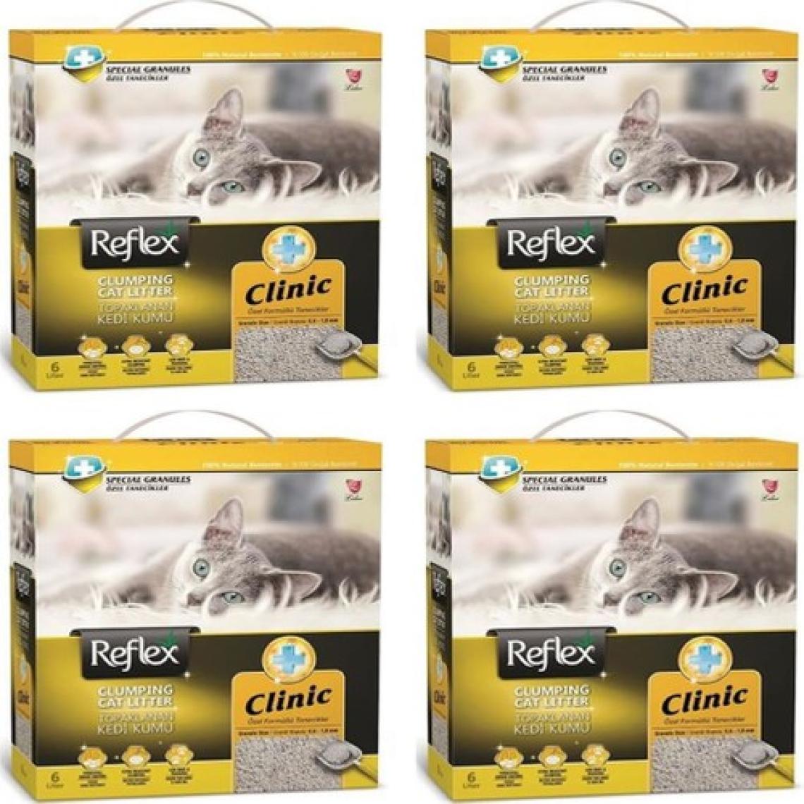 Reflex Klinik Kedi Kumu 6 Lt 4'lü Set