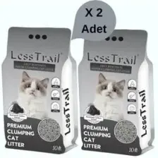 Less Trail 20 Lt Ince Tane Lavanta Kokulu Beyaz Bentonit Kedi Kumu