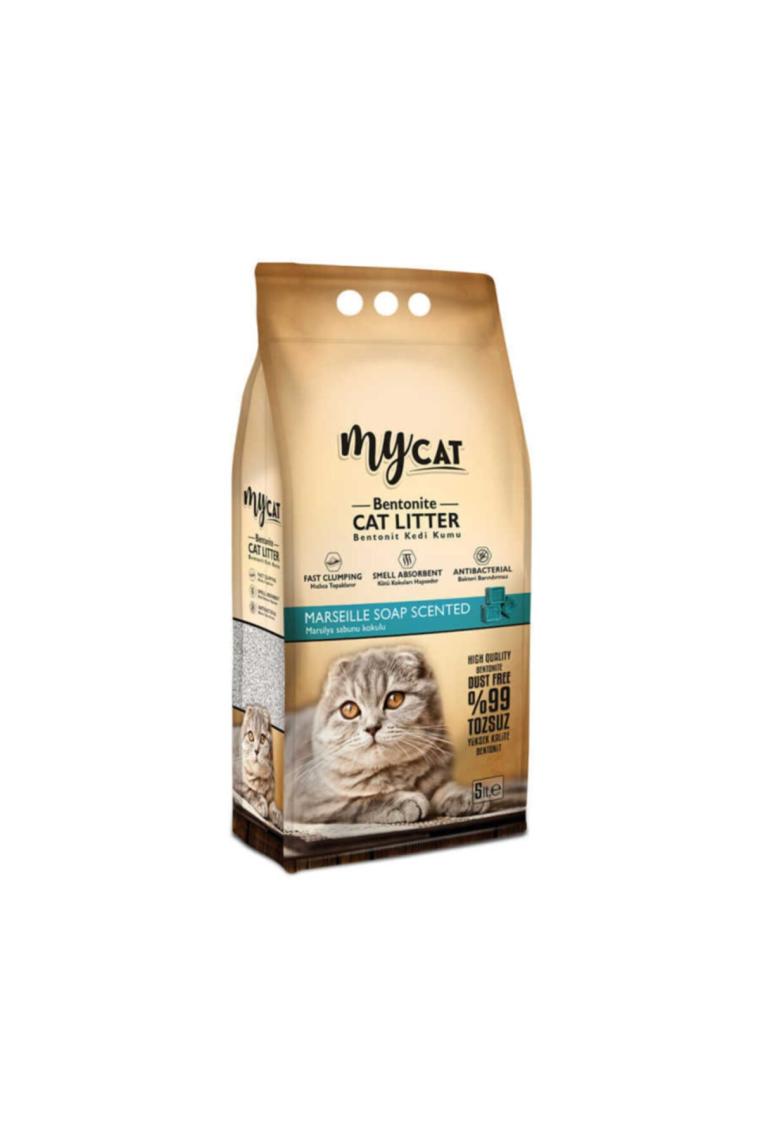 Mycat Sabun Kokulu İnce Taneli Bentonit 10 lt Kedi Kumu