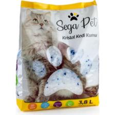 Sega Pet Kristal Silica Kedi Kumu 3,8 L