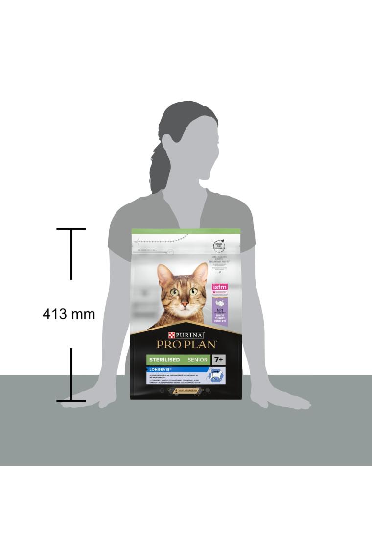 Pro Plan Senior 7+ Hindili Kısırlaştırılmış 3 kg Yaşlı Kedi Maması