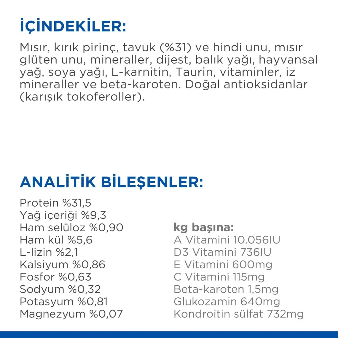 Hill's Mature Sterilised Tavuklu Kısırlaştırılmış Yaşlı Kedi Maması 1.5 kg