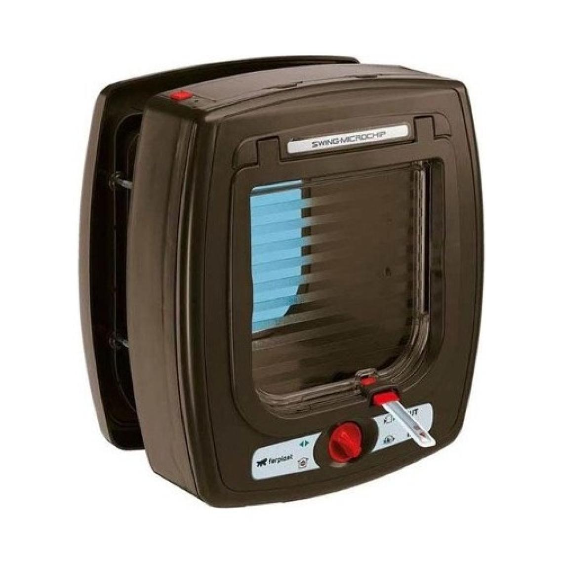 Ferplast Swing Microchip Kahverengi Otomatik Kedi Kapısı