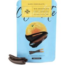 Nin Chocolate Bitter Çikolata Kaplı Portakal Stick 80G