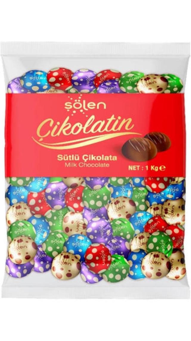 Şölen Çikolatin Sütlü Çikolata 1 kg