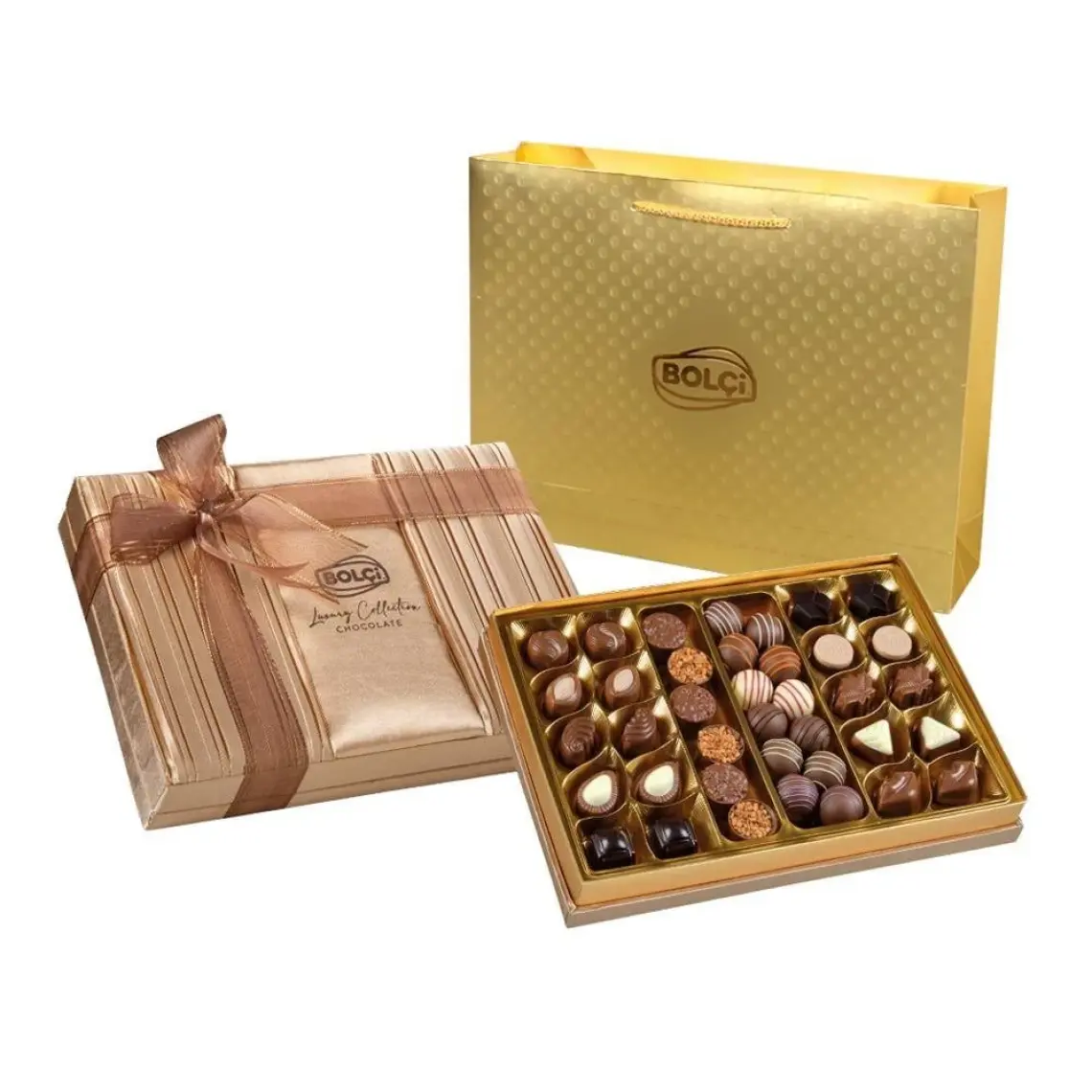 Bolçi Saten Altın Kutu 500GR