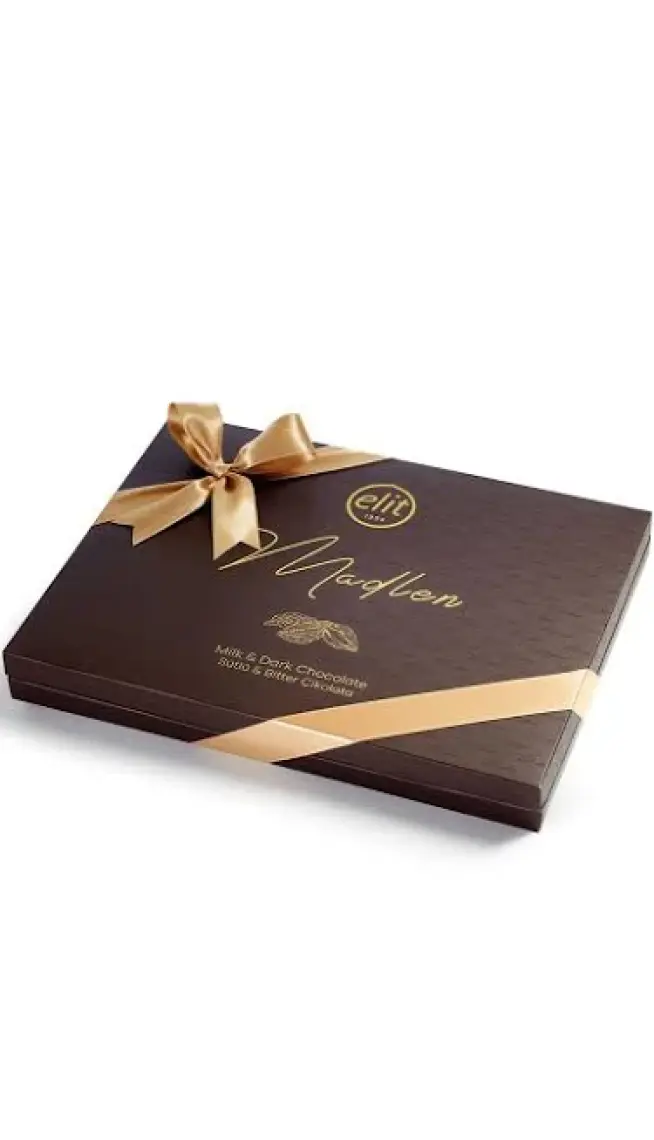 Elit Madlen Çikolata Kahverengi Kutu 375g Glutensiz