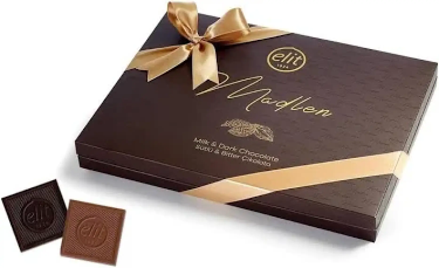 Elit Madlen Çikolata Kahverengi Kutu 375g Glutensiz