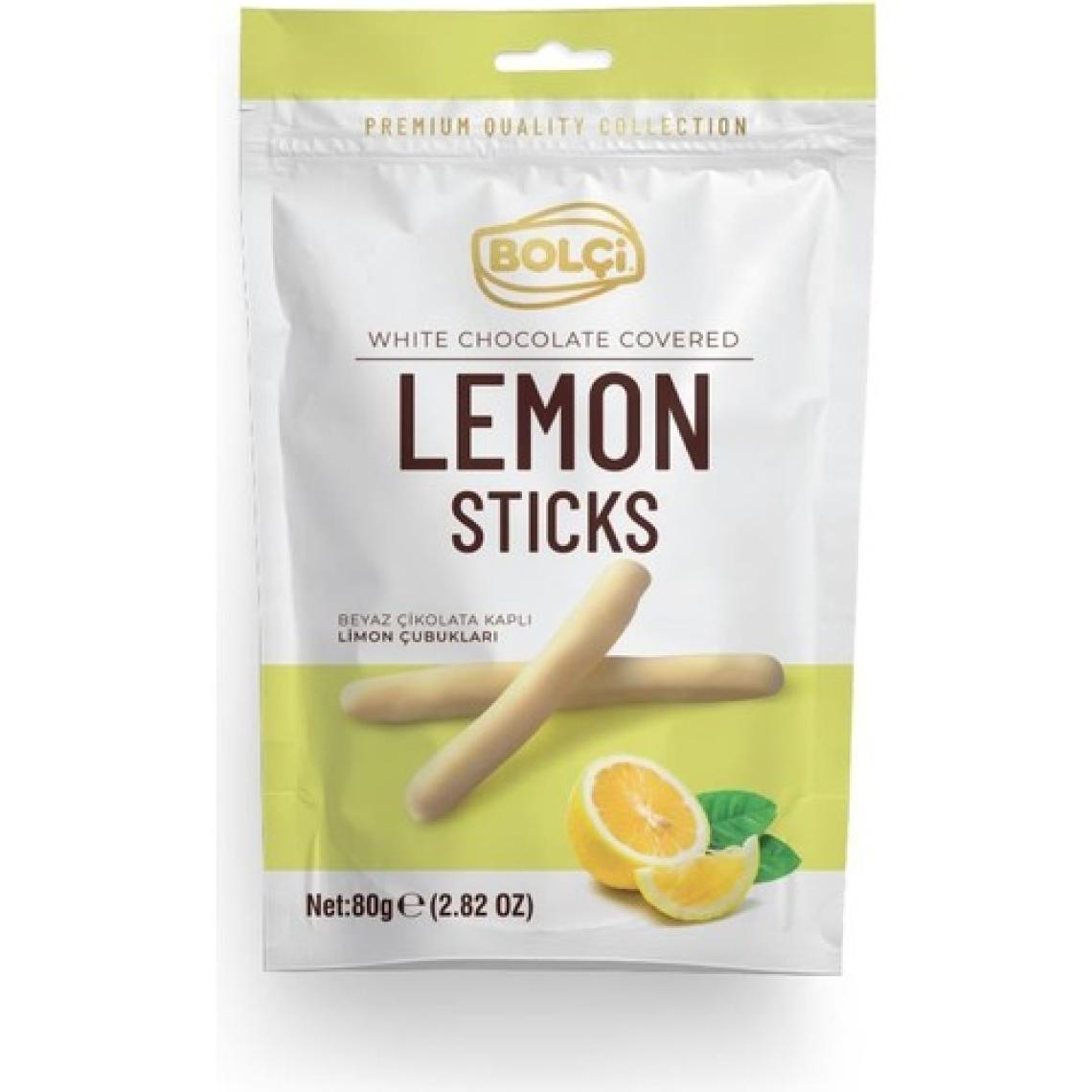 Beyaz Çikolata Kaplı Limon Çubuk 80G