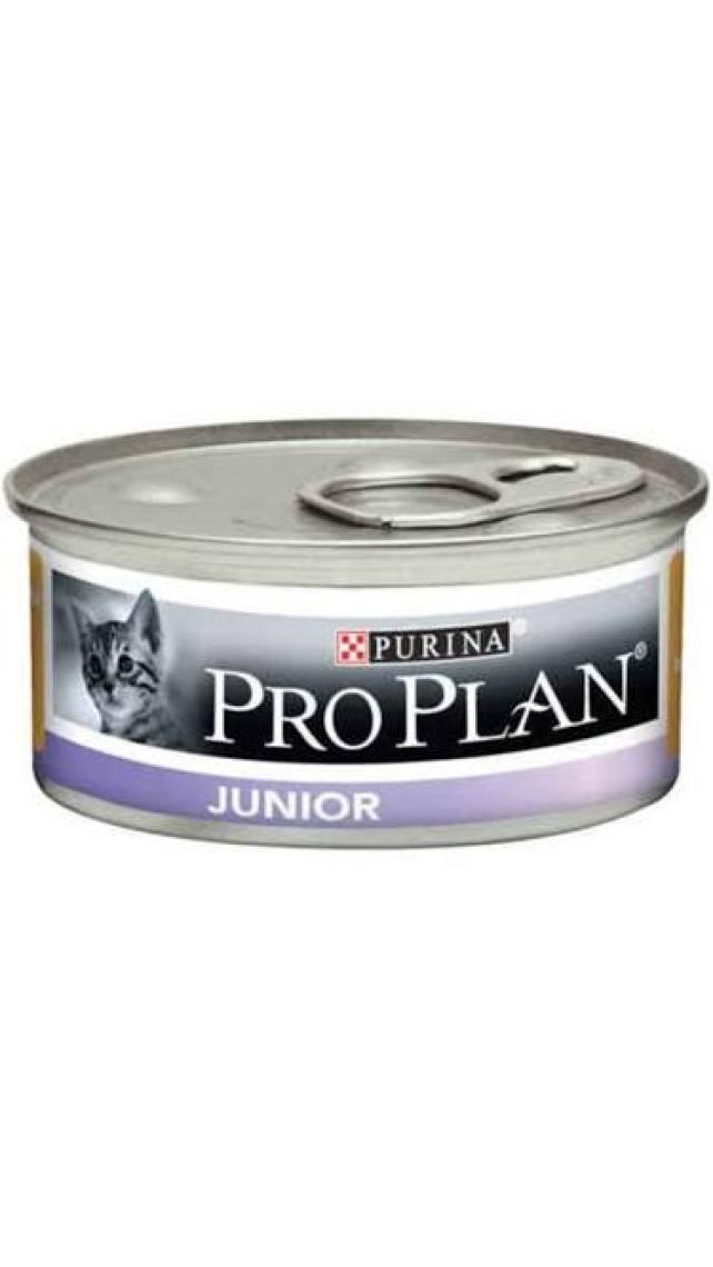 Pro Plan Junior Tavuk Etli Yavru Kedi Maması 85Gr (24 Adet)