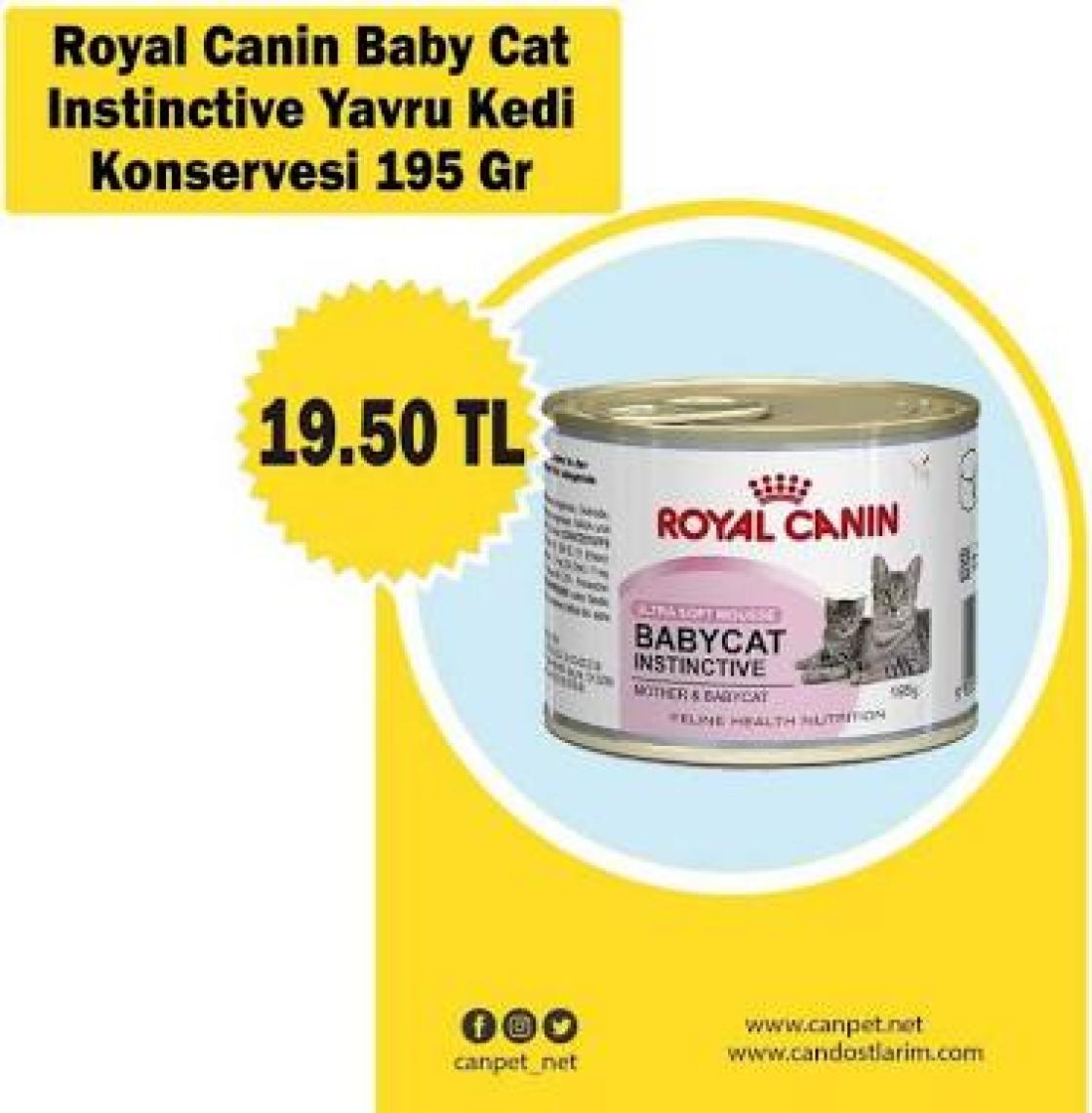 Royal Canin Baby Cat Instinctive Yavru Kedi Maması 195 Gr