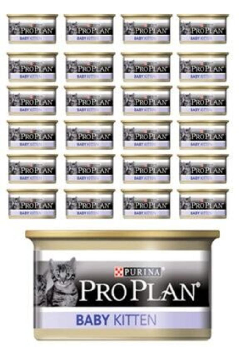 Pro Plan Baby Kitten Tavuklu 85 gr 24'lü Yavru Konserve Kedi Maması