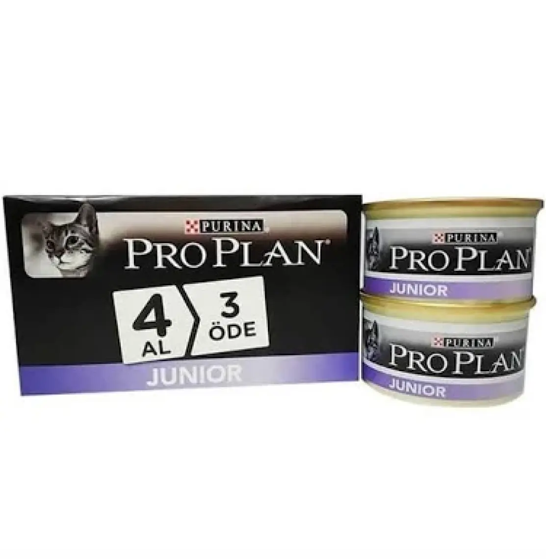 Pro Plan Junior 4 Al 3 Öde 85GR Konserve Yavru Kedi Yaş Mama