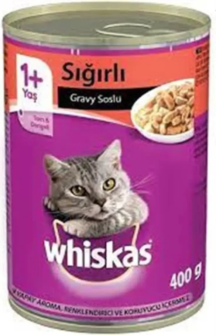 Whiskas Pouch Junior Et Çeşitleri Kedi Yaş Maması 100 Gr (4 Adet)