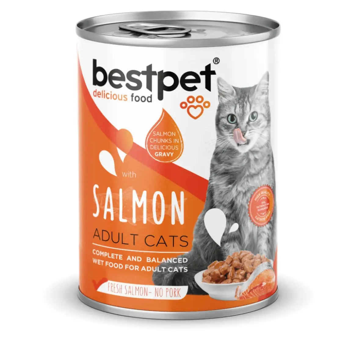 Bestpet Somonlu Kısırlaştırılmış Kedi Konservesi 400GR