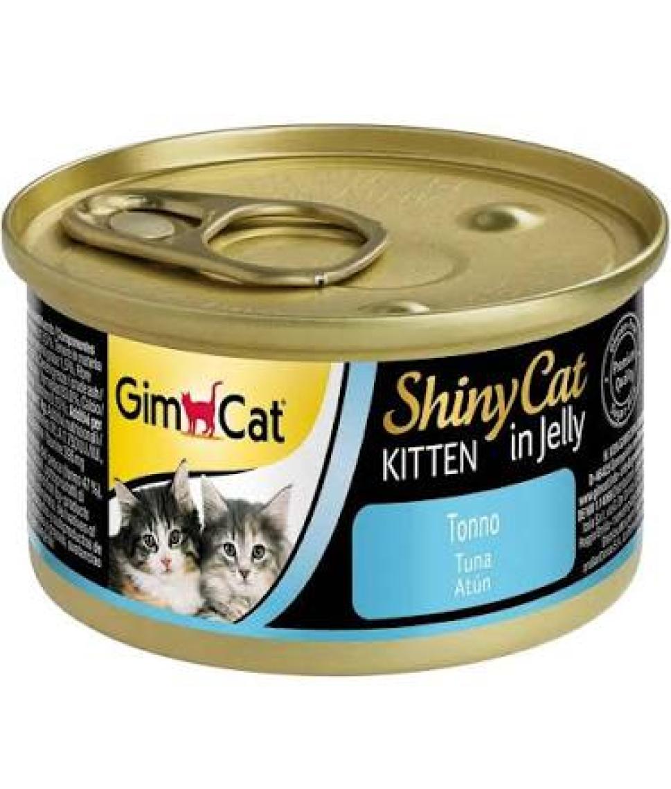 Gimcat Shiny Cat Ton Balıklı Yavru Kedi Konservesi 70 Gr