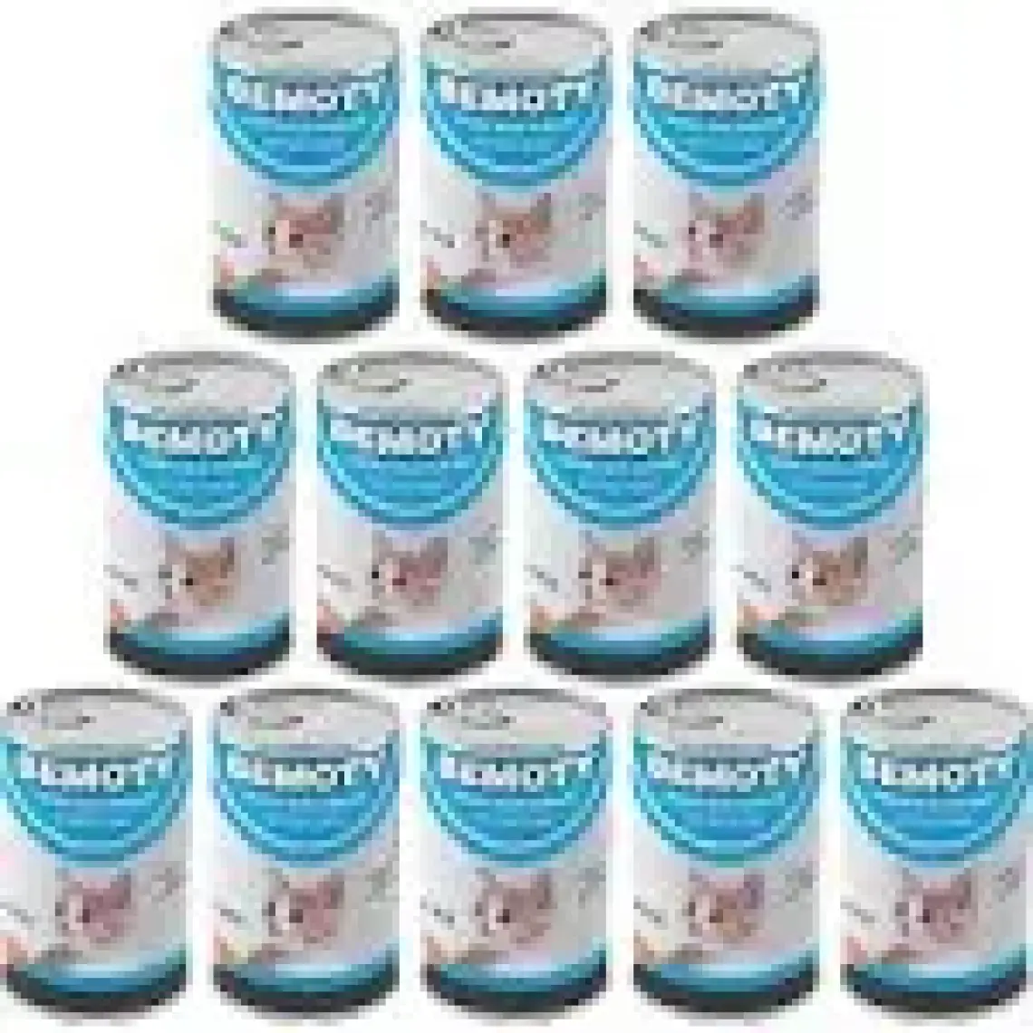 Bemoty Balık Etli Yavru Kedi Konserve Mama 12*415 gr